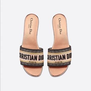 Authentic Christian Dior Dway Slide
